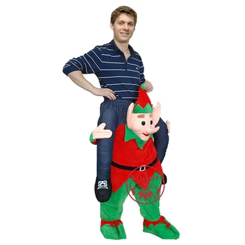 

New Adult Ride On Olf cosplay Costume Fancy-Dress Ride On Me Cosplay Halloween Carnival Pants For Purim Mascot