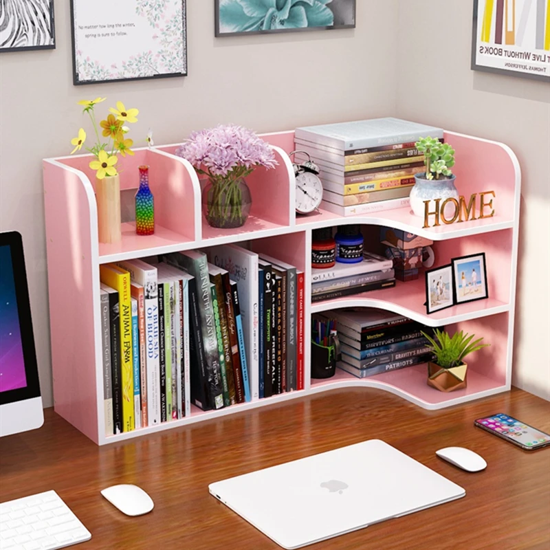 

Children's Desktop Small Bookshelves on the Desktop Receiving Students'Household Bookshelves Simple