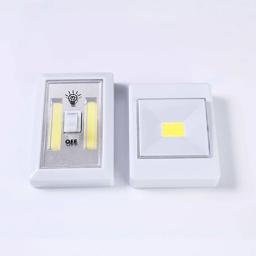 

COB LED Mini Wall Light Night Light, Hanging Waterproof Outdoor Night Lamp, Home Bedside Closet Wardrobe Switch Lamps Lighting