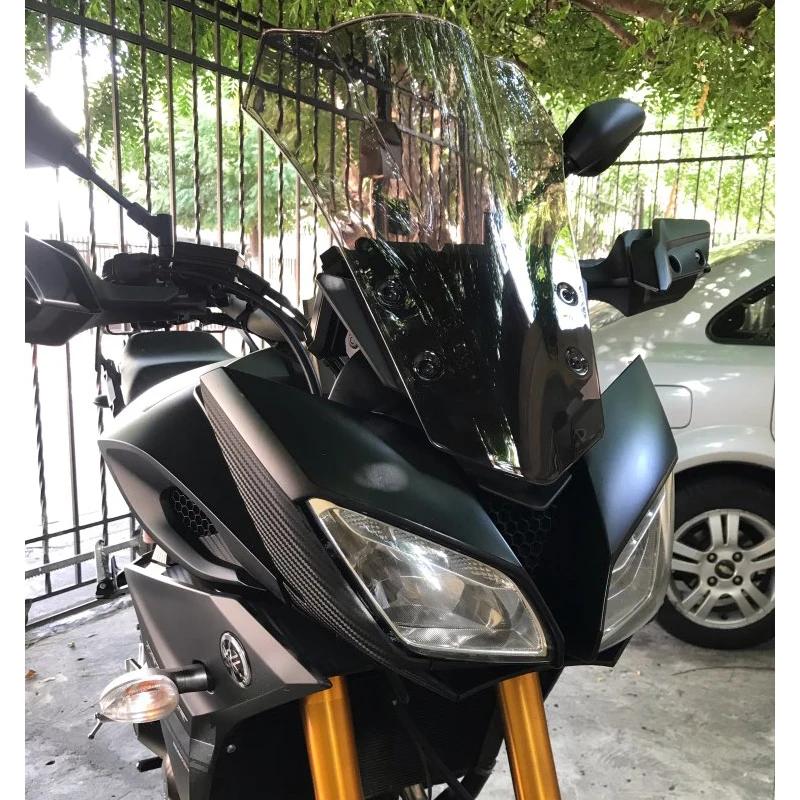Ветровой экран для Yamaha Tracer MT-09 MT09 FJ-09 FJ09 MT FJ 09 ветровой экран дефлекторы ветрового стекла дым Иридиум
