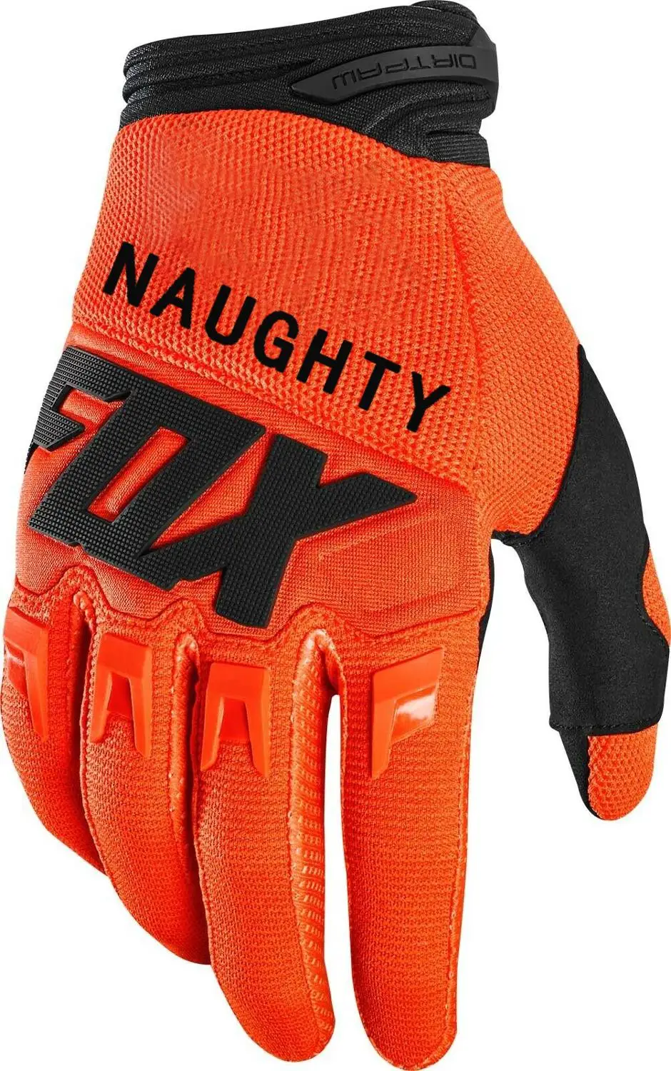 Новинка NAUGHTY FOX Dirtpaw Racing MX внедорожные перчатки красный/белый MX ATV мужские ездовые снаряжение все цвета и размеры - Цвет: Оранжевый