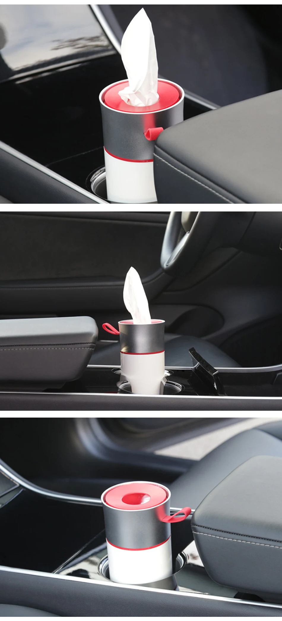 Для Tesla для модели 3 X S Автомобильная туба для бумажных полотенец украшения аксессуары украшения