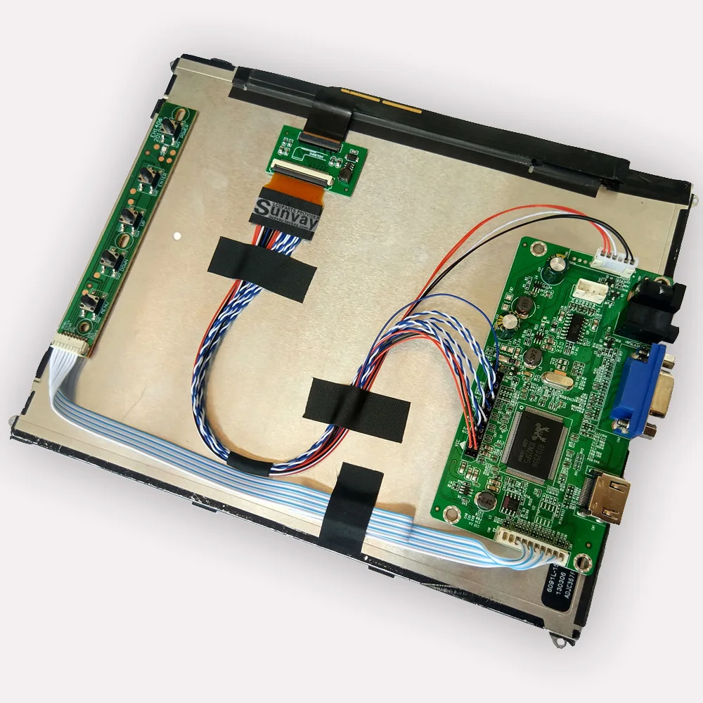 

HDMI+VGA LVDS LCD Controller Board Kit For IPad 3 4 9.7" LP097QX1-SPA1/SPA2/SPAV/SPC1/SPC2/SPC3 2048x1536 EDP Signal Panel