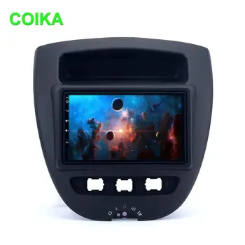 

7"Android 9.0 System IPS Screen Car Multimedia Player For Peuget 107 Toyota Aygo Citroen C1 GPS Navi Receiver BT DSP 4+64G RAM