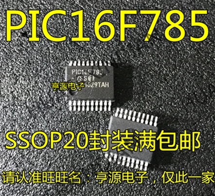 10 шт./лот PIC16F785 PIC16F785-I/SS: SSOP20 в