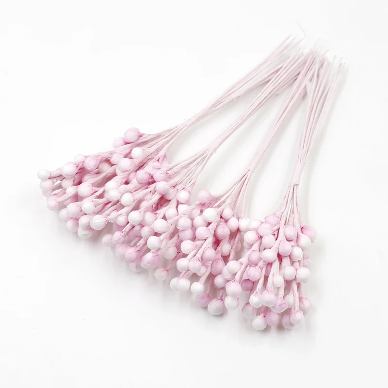 10pcs15cm artificial flower foam ball bouquet For wedding home Christmas decoration DIY wreath scrapbook craft fake flower