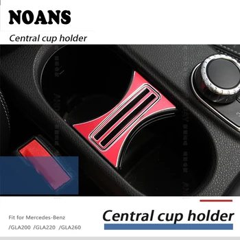 

Aluminum Car Styling Gears Shift Knob Cup Pane Stickers For Mercedes Benz A B GLA CLA Class W176 W246 C117 W117 X156 Accessories