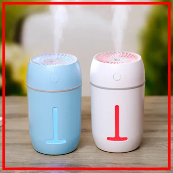 

280ML Ultrasonic Humidifier USB Car Humidifier Mini Aroma Essential Oil Diffuser Mist Maker Home Office Christmas Gifts