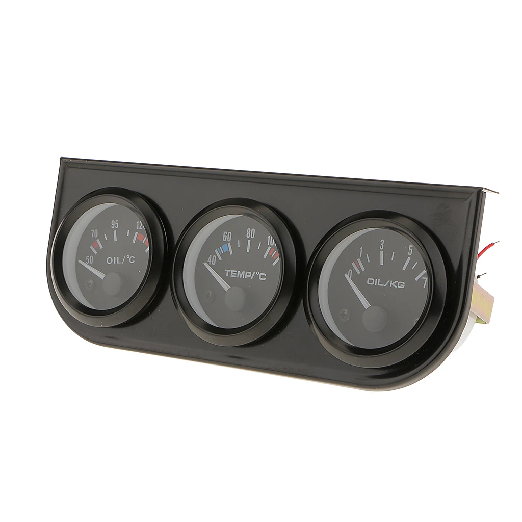 12V УФ-фильтр 52 мм с многофункциональное автомобильное масло/Температура воды масло Давление датчик