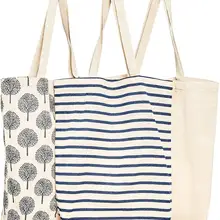 Многоразовые хлопковые продуктовые хозяйственные сумки, 3 вида конструкций, холщовые хлопковые хозяйственные сумки