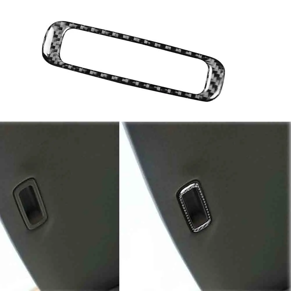 1pc Carbon Fiber Skylight Handle Decorative Trim Cover For Honda Civic 8th 06-11 | Автомобили и мотоциклы