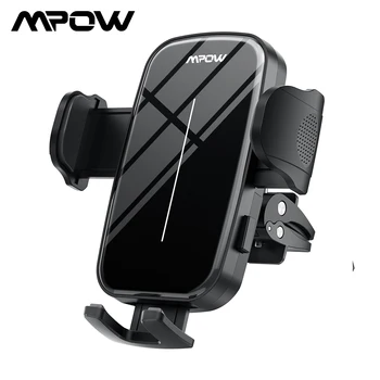 MPOW CA174 Car Phone Mount Holder Universal Air Vent Car Phone Mount Holder Cradle Cell Phone Holder Compatible with iPhone 1
