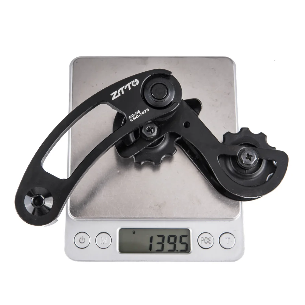 Transmission components accessories Aluminum Alloy 7075 CNC Single Speed Chain Tensioner Converter for MTB Bike