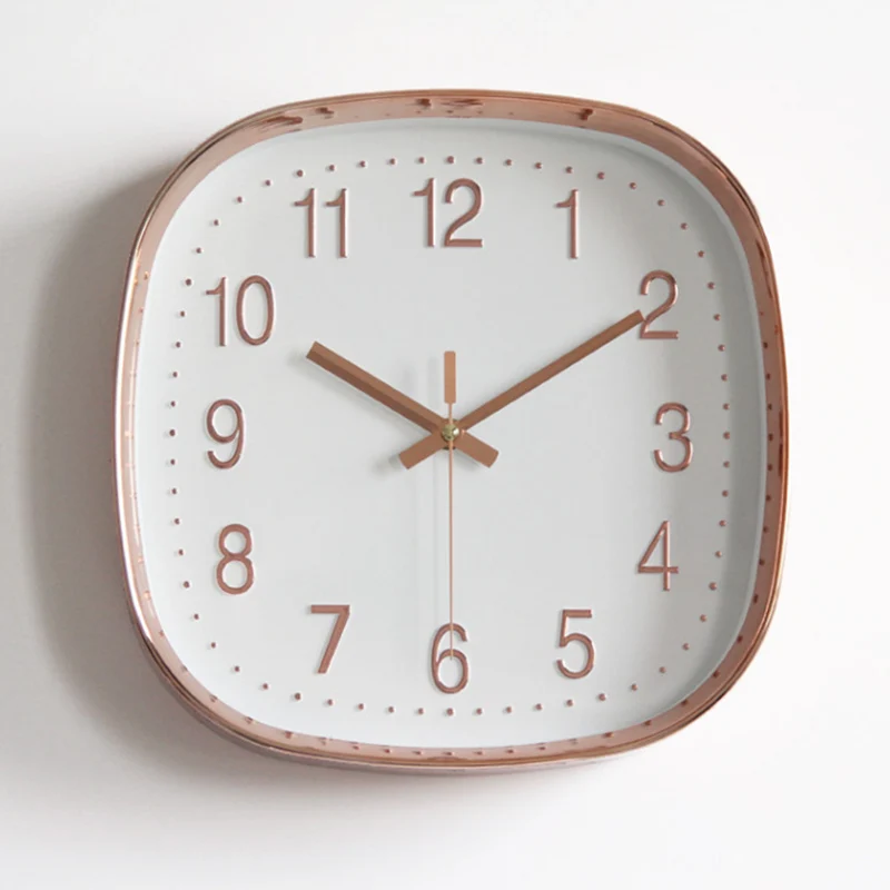 Reloj De Pared De Estilo Nordico Silencioso Reloj De Pared De