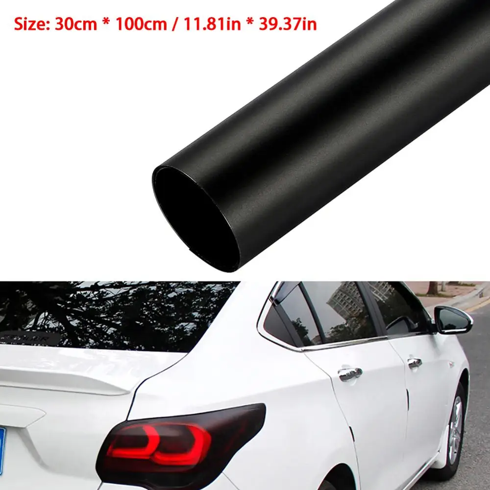 

Car-styling 30x100 cm Car Matte Black Tint Headlight Taillight Fog Light Vinyl Rear Film Lamp Tint Film Stickers Car Accessorier