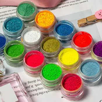 

1 Set Cosmetic Grade Pearlescent Mica Powder Epoxy Resin Dye Pearl Pigment DIY UV Resin Craft Jewelry Making Accessories