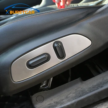 

Car Interior front seatladjustment switch button Decorative cover trim for Chevrolet Holden Equinox Third GE 2018 2019 2020 1PCS