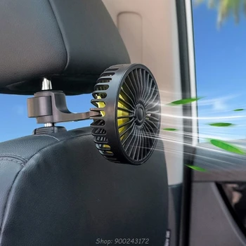 

Universal Car Hook Car Back Seat Headrest 3 Speed 5V USB Fan With Switch Air Cooling Fan for Car Truck SUV Boat S30 20 Dropship