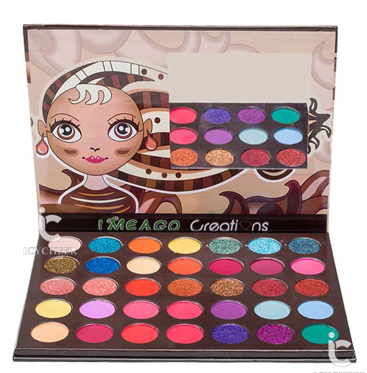 Professional Pigment Eyeshadow Palette Salon Makeup Palette Cream Shadows Palette Phoera Eyeshadow Focallure Eyeshadow Pallete
