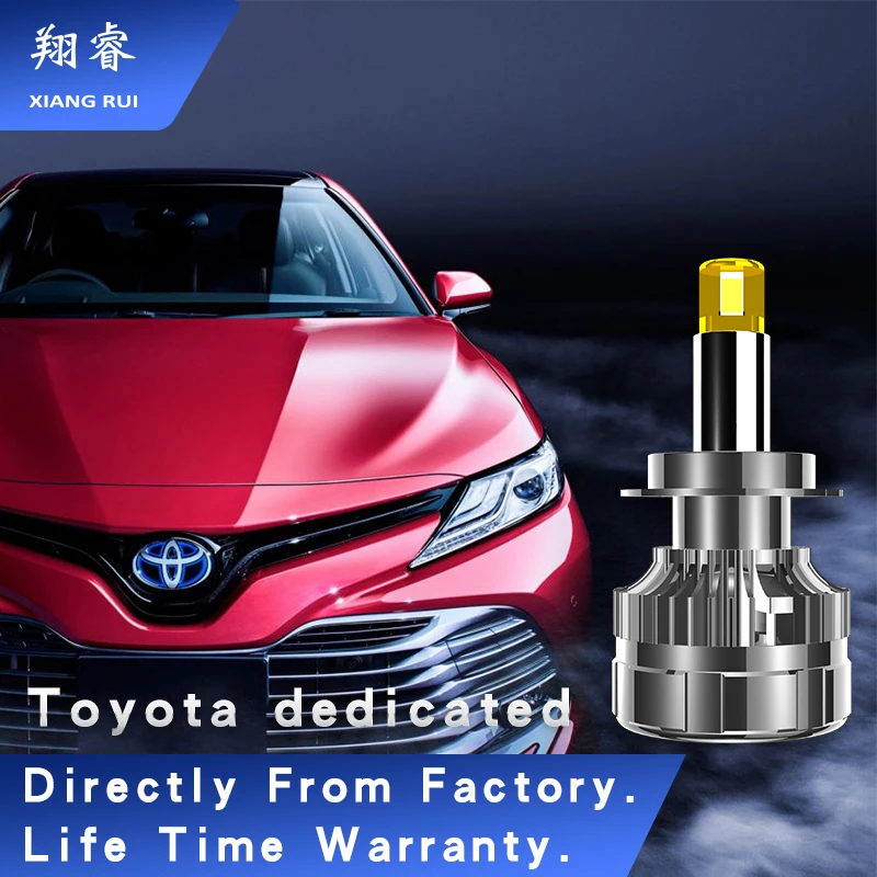 Светодиодные фары XR для Toyota 120 Вт 4300 лм 6000K H8 H9 H11 противотуманные 9005 K 9006 HB3 9012 HB4 H1 H4