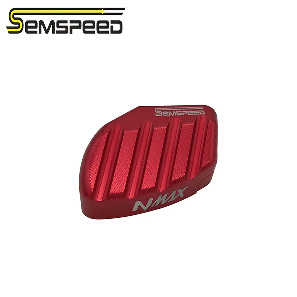 SEMSPEED Мотоцикл с ЧПУ Логотип NMAX 155 125 150 NMAX155 Sidestand ножка боковая подставка расширение Подставка пластина опорная площадка для YAMAHA