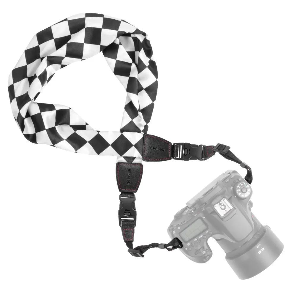 Neewer Универсальный мягкий шарф камера наплечный шейный ремень, Muti-function DSLR камера ремень Suitabke для Nikon Canon sony Olympus