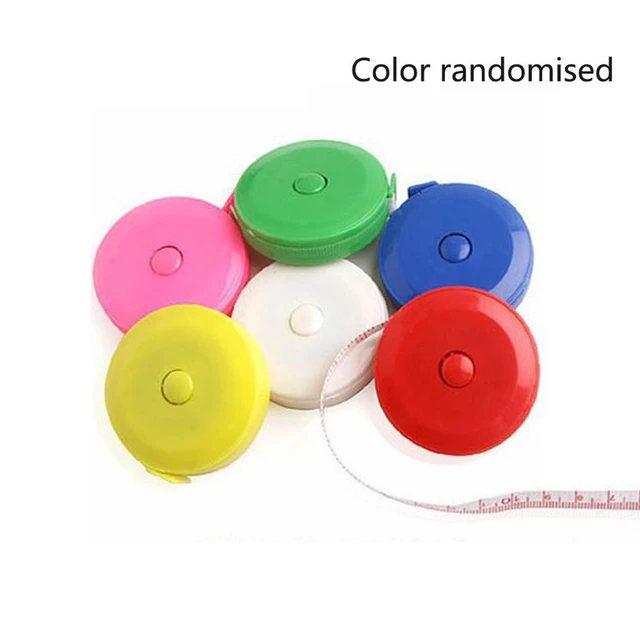 Measuring Tape Retractable 60 Inch 1.5 Meter Soft Fabric Tape Measure For  Body Push Button Sewing Measurement Tape Cloth Waist - AliExpress
