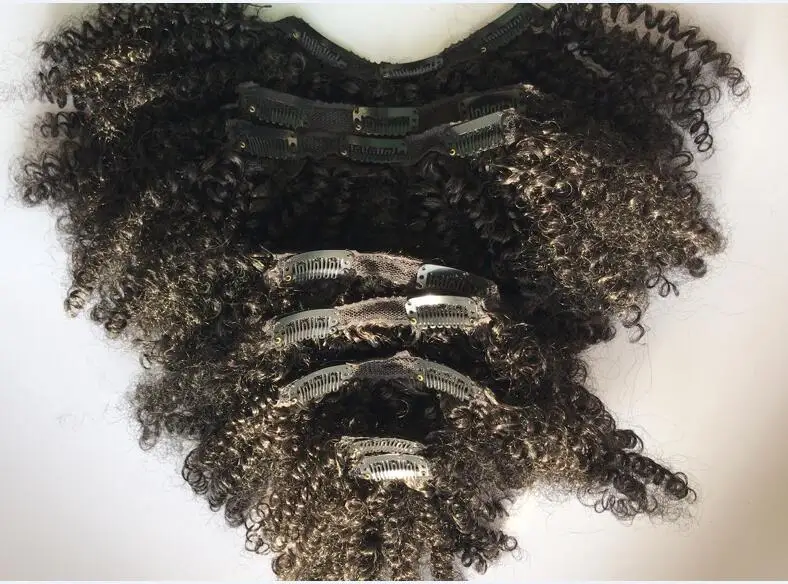 Лидия 8 шт./компл. 18 заколки для волос шиньоны 6 дюймов естественно вьющиеся синтетические Жаростойкие накладные волосы для наращивания все Цвет - Цвет: #2