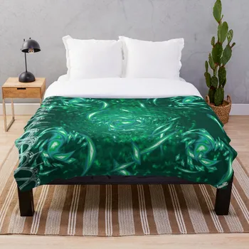 

Soft Blanket for Bed Sherpa Flannel Fleece Blanket Home Travel Sofa Soft Throw Blanket Vortex Ocean
