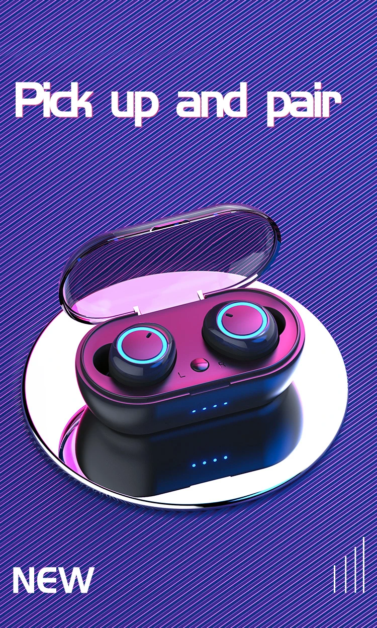 TWS беспроводные наушники Bluetooth наушники водонепроницаемые спортивные наушники игровая гарнитура для телефона с зарядной коробкой стерео наушники