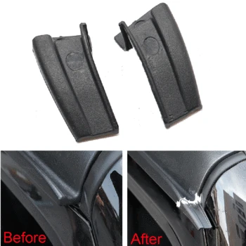 

New Arrival High Quality 2PCS Water Rain Gutter Extension Accessories For Jeep Wrangler JL 2018 2019 202