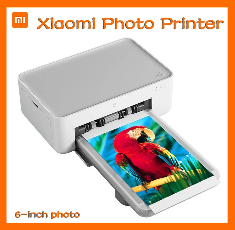 Xiaomi Photo Printer Small Bluetooth Wireless Remote HD 6 inch Color