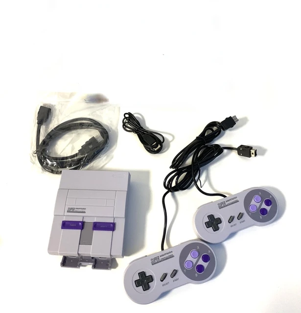 SuperNES Nintend 21 Games SNES Game Console 16-bit SNES MINI Game Console  U.S. Version 30 Games Support Tf Card