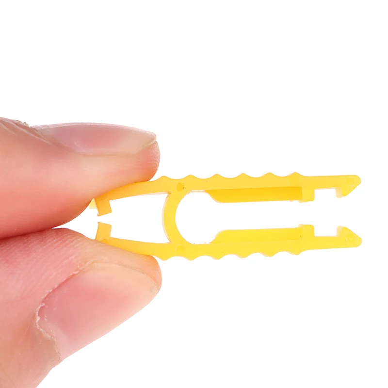 Micro Car Fuse Puller Clip 10Pcs Plastic Plier Tweezers Installation Tool Car Automobile Fuse Clip Tool Extractor Fuse Puller