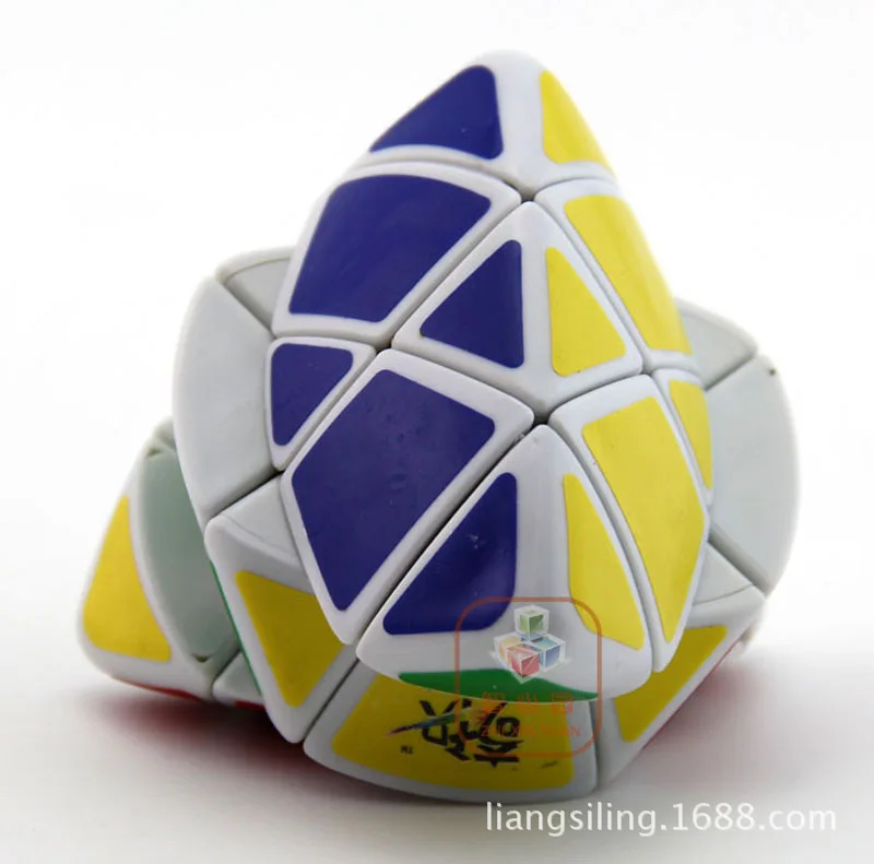 

[Qun jia Qj8017 Rice Dumpling Abnormity Cube White] Profession Game Rice Dumpling Abnormity Cube Educational Toy