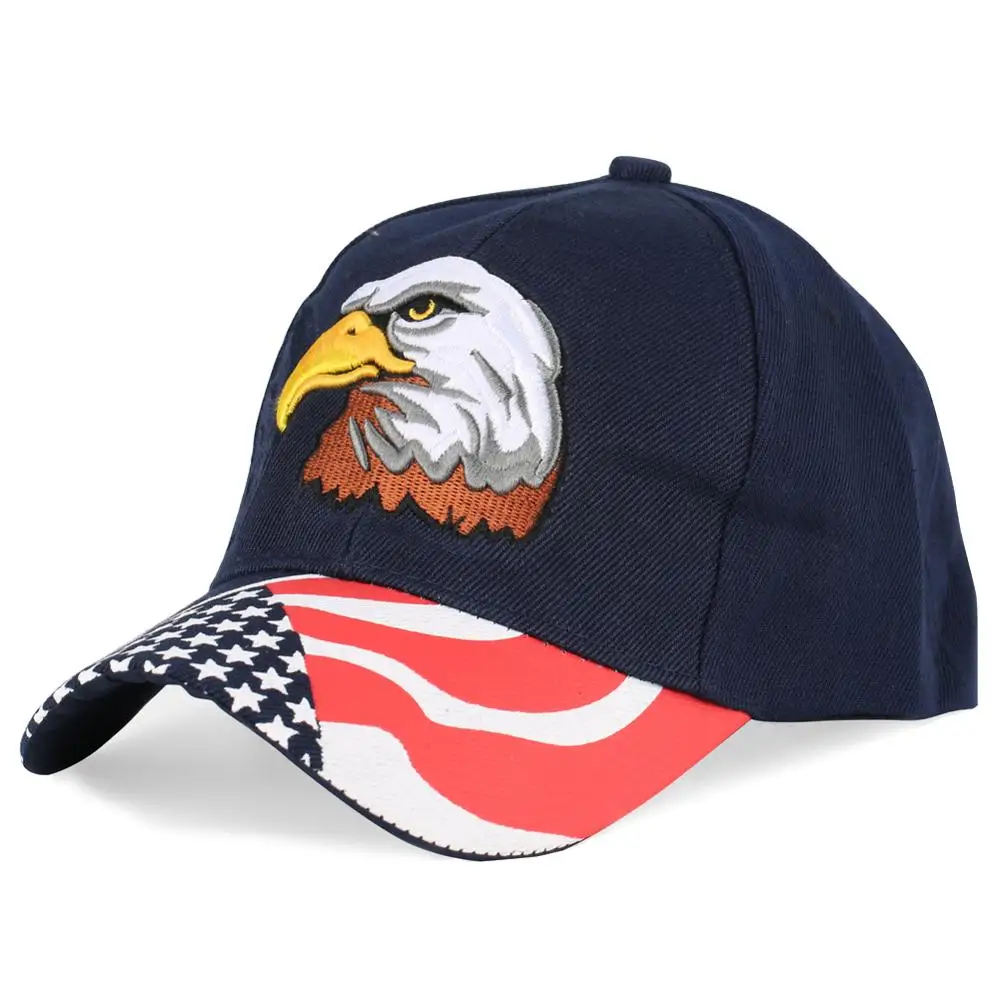 

2019 Winter Baseball Caps USA Flag Eagle Snapback Cap Autumn Bone Women Men Dad Hat Outdoor Casual Sun Golf Hats Trucker Gorras