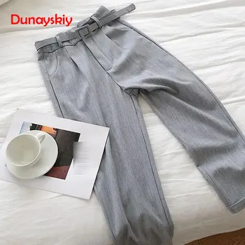 

2020 Spring Women Office Lady Formal Trousers Korean Fashion Office Working Pants pantalon femme