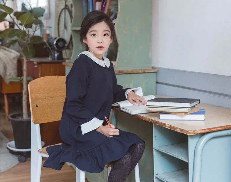 Ruffles School Teen Girls Cotton Dress Children Long-Sleeved A Line Autumn Winter Baby Girls Kids Clothing 2018 New Arrive 4 5 6 7 8 9 10 11 12 13 14 15 years toddler  teenage girl clothes new dress for girl (10).jpg