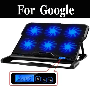 

Laptop Cooler Tablet Stand With 2 Usb Ports And 6 Silent Cooling Fans For Google Ga00124 Ga00124 Ga00123 Pixelbook Ga00122