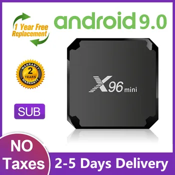 

X96 MINI TV Box Android 9.0 Amlogic S905W SUB Full HD Smart TV Box 1G 8G 2.4G WiFi X96mini Android TVBox 2G 16G 4K Media Player