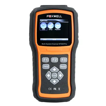 

Foxwell NT520 Pro Multi-System Scanner with Free Merc-edes for Benz Software and Extra Foxwell for Benz 38Pin Extension Cable