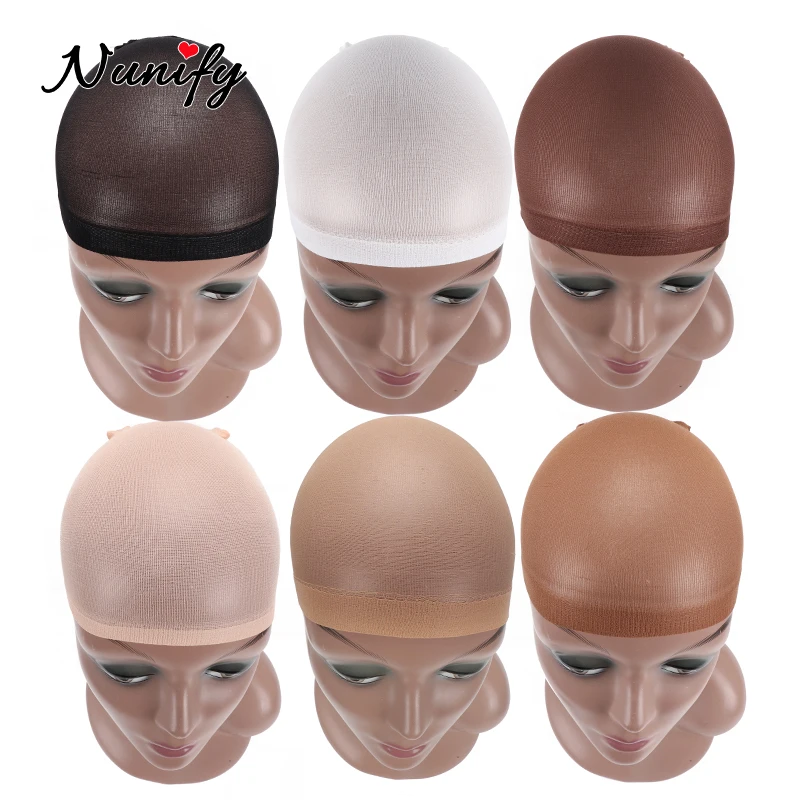 Flash Sale Wig-Caps Stocking Mesh Hairnet Elastic-Liner Making-Wigs Brown Black Wholesale 10pcs zWzKENmb8Dl