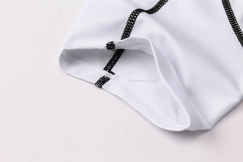Acefancy Black Cop Top Compression Short Leeve T Shirt Sport for Men Gym Shorts Stretchy Tops 71605 Male Sportwear Gym Clothes