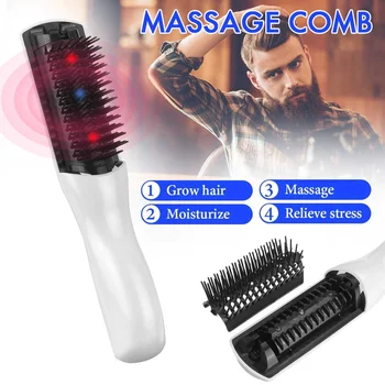 

Electric Negative Ionic Hair Brush With Handle Magic Anti static Hairbrush Massage Comb Smooth Hair Comb Styling Tools