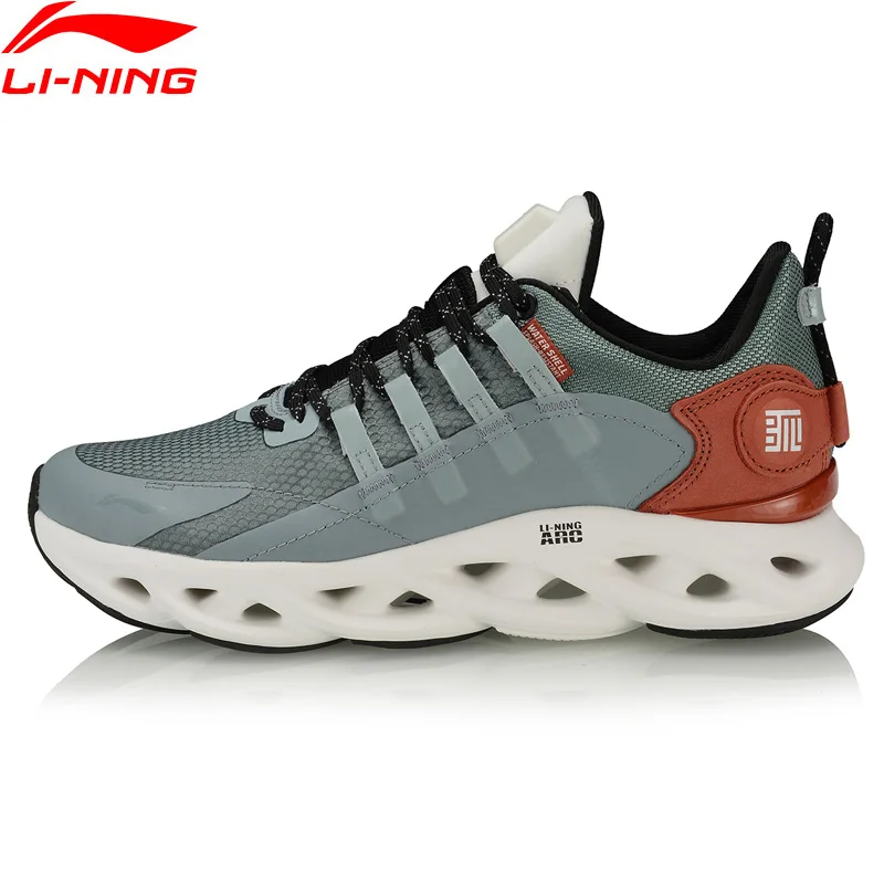 (Break Code)Li-Ning Women LN ARC Cushion Running Shoes WATER SHELL Sneakers Waterproof LiNing Sport Shoes ARHP288
