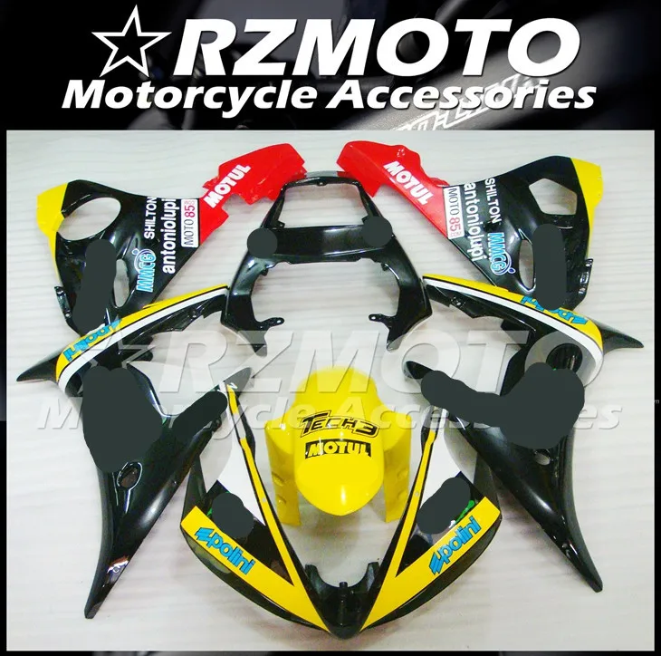 ABS мотоцикл обтекатель комплект для YAMAHA YZF R6 2003 2004 2005 R6S год кузова литья под давлением Магазин № 1658