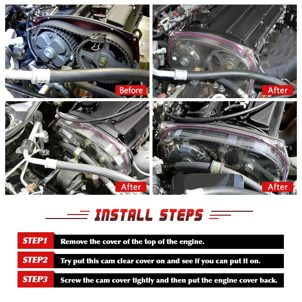 LZONE Clear Cam зубчатый ременный шкив для Mitsubishi Lancer Evolution EVO 9 IX Mivec 4G63 JR6334|lzone racing|timing belt