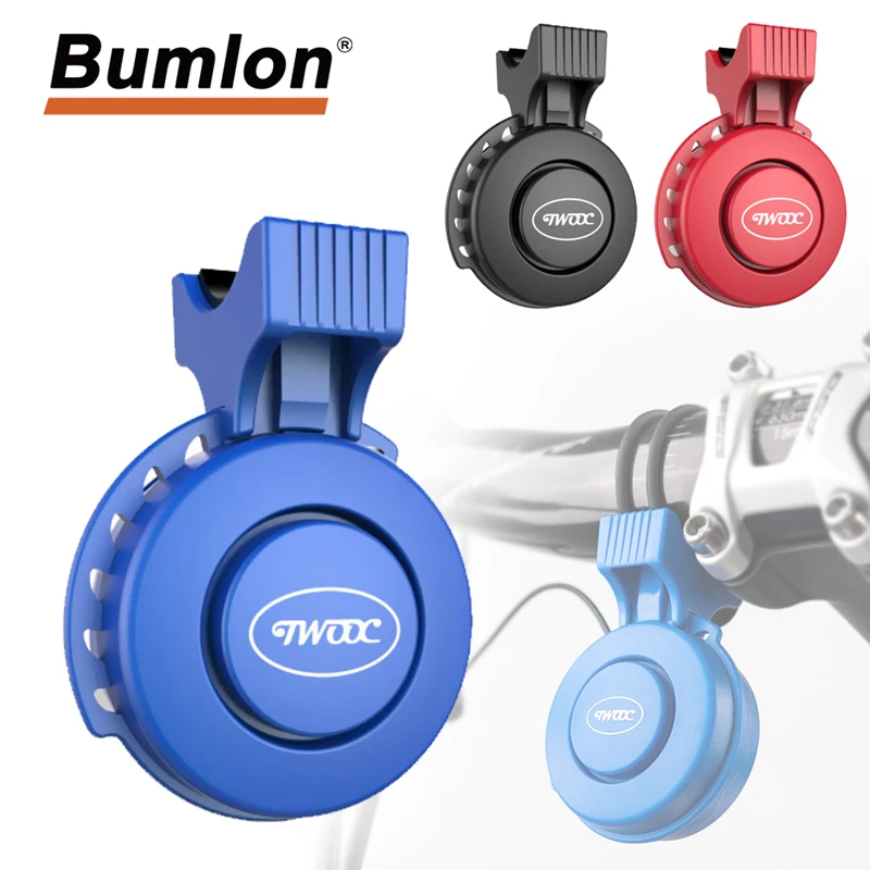 

TWOOC T-002 Bicycle Horn 120db Electronic Bell Safety Trumpet USB Charging Cycling Alarm Audio Warning Siren Handlebar Bell