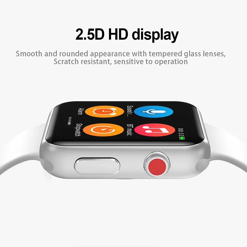 

New waterproof Men Women Bluetooth Smart Watch Series 4 SmartWatch for Apple iOS iPhone Xiaomi Android Smart Phone 2019