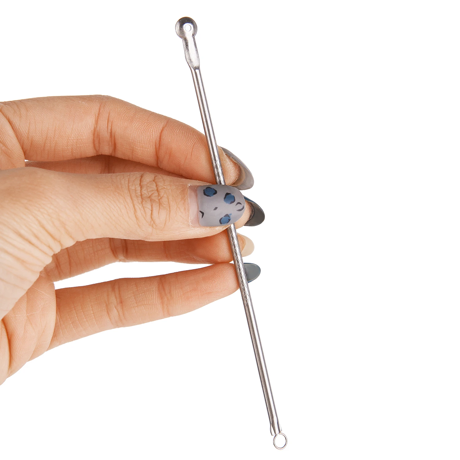 

1pcs Silver Blackhead Acne Extractor Remover Stainless Steel Beauty Tools Face Skin Care Pore Remove Cleaner Needles Unisex